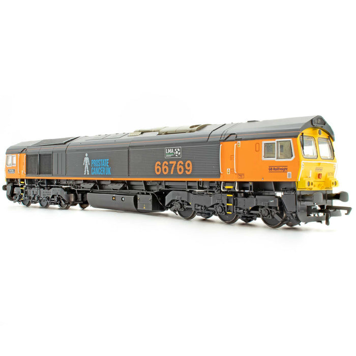 Class 66 - GBRf Prostate Cancer UK Black - 66769 - DCC Sound Fitted
