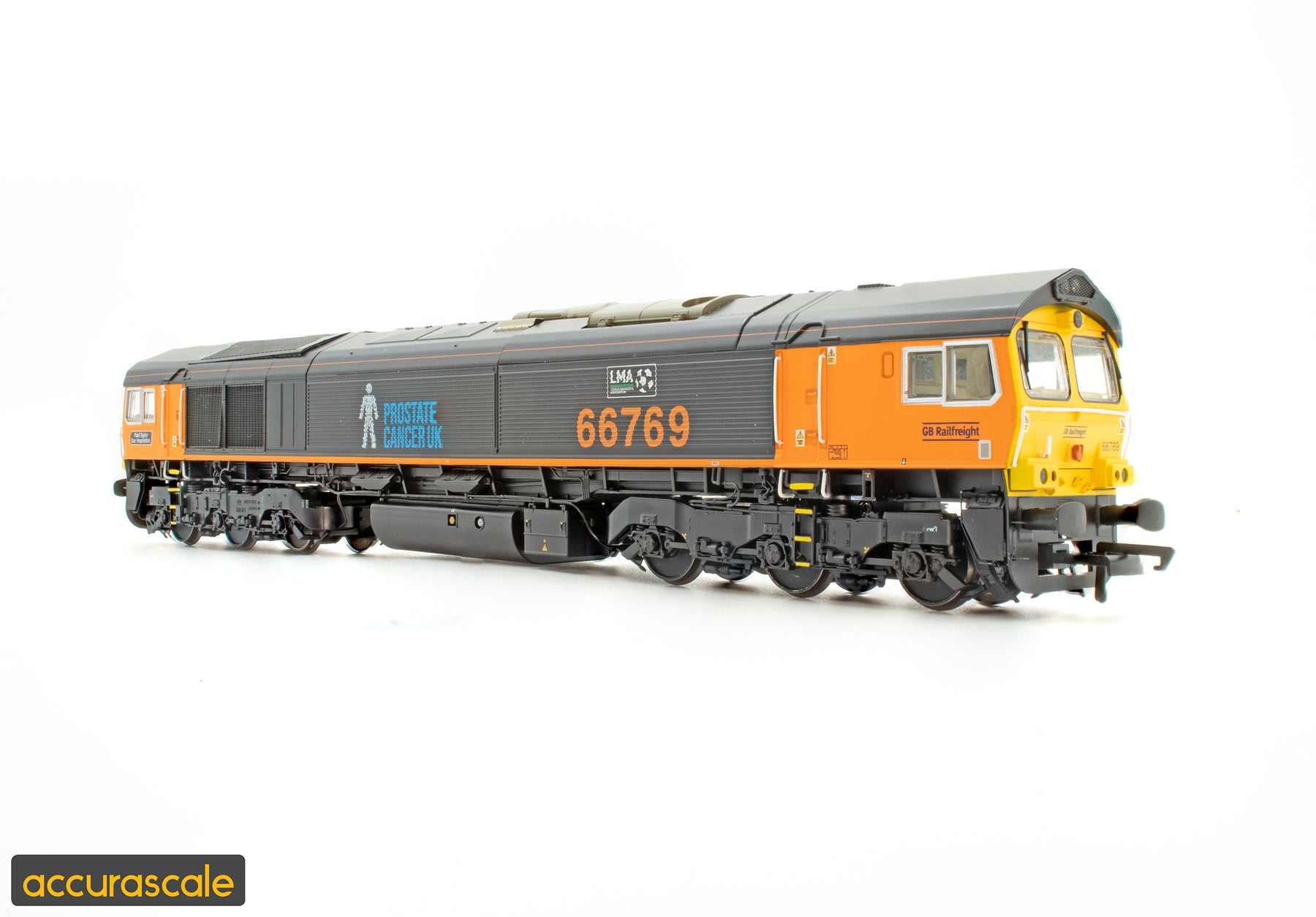 accurascale Aims To Raise £10,000 for Prostate Cancer UK Through Exclusive Class 66 Model