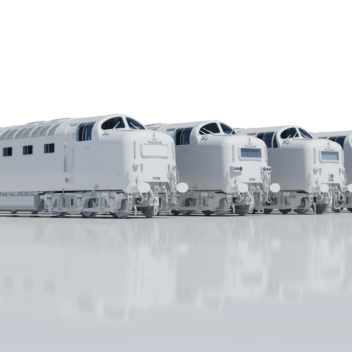 Class 55 Deltic in 4mm; our first locomotive!