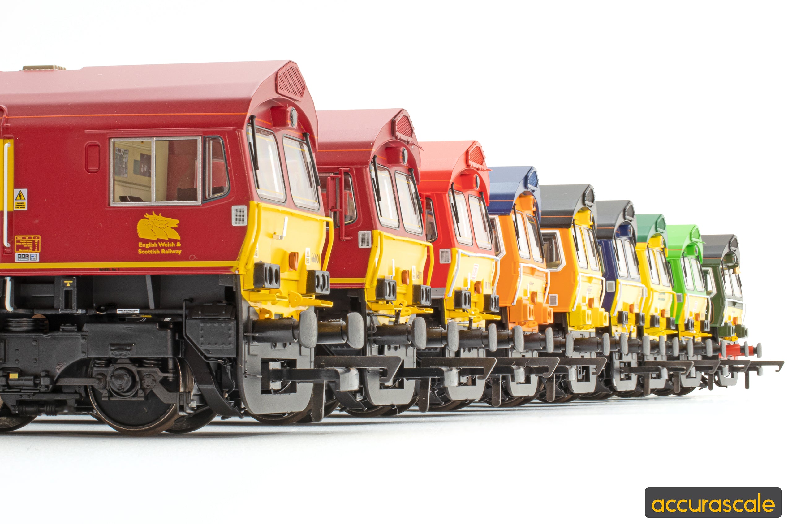 Inside Class 66 All The Colours Of Route 66 - Class 66 Decorated Samples Revealed ...