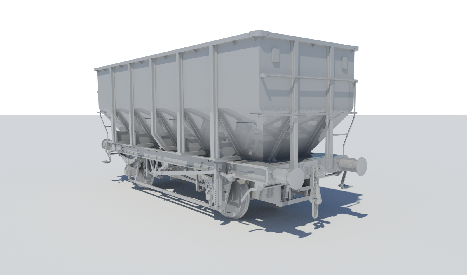 Accurascale announce 4mm Scale HUO Coal Hopper Wagon