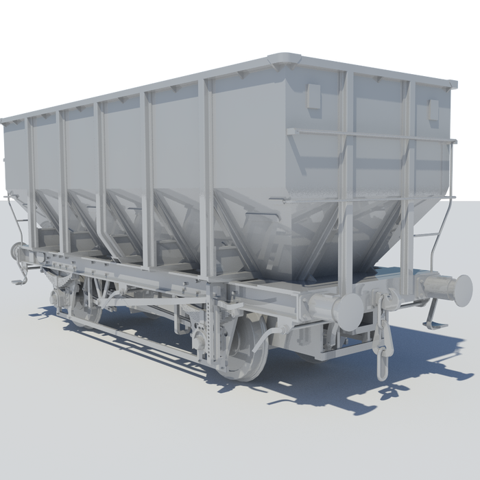 Accurascale announce 4mm Scale HUO Coal Hopper Wagon