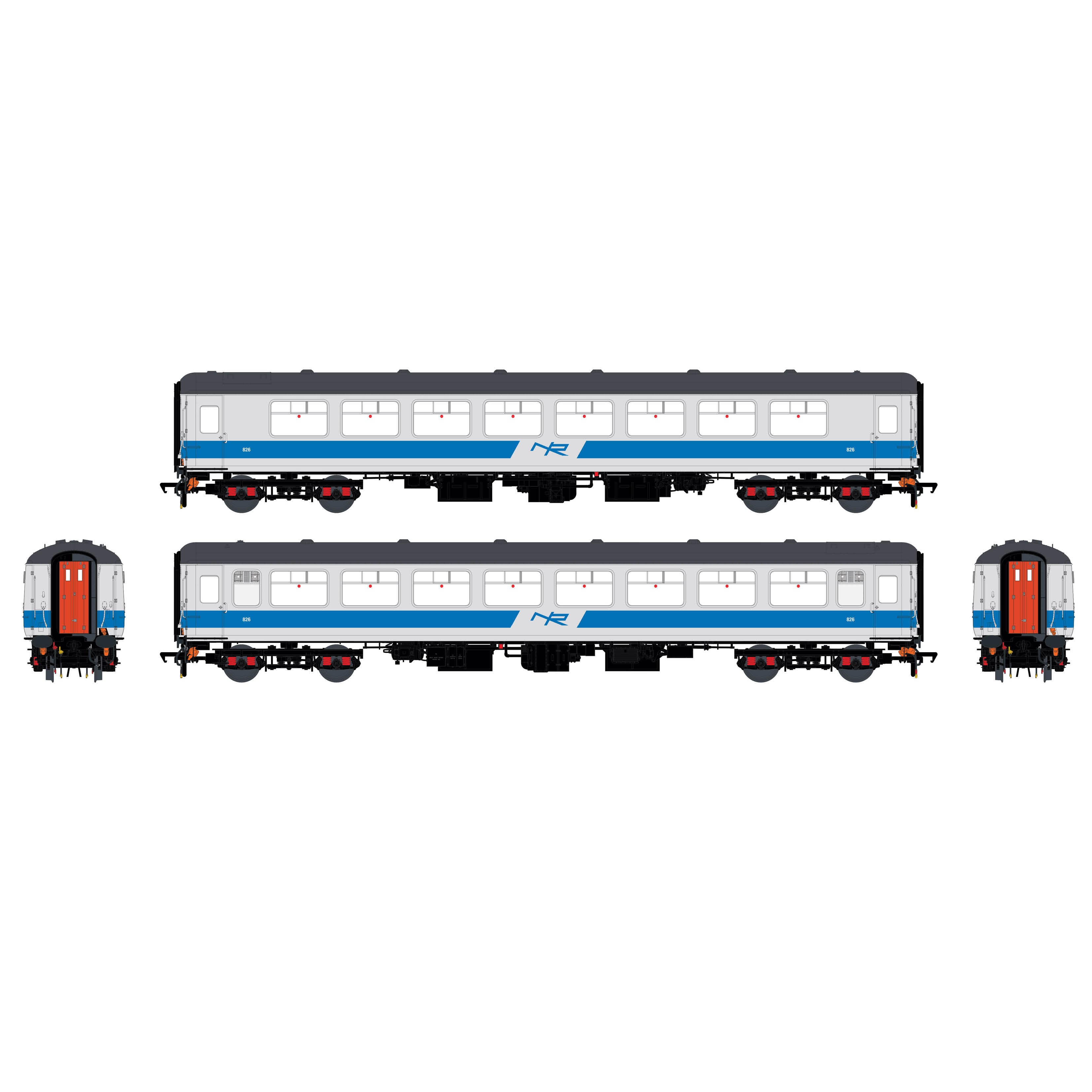 NIR Mk.2b/c SO 826 NIR Light Grey/Blue – Accurascale