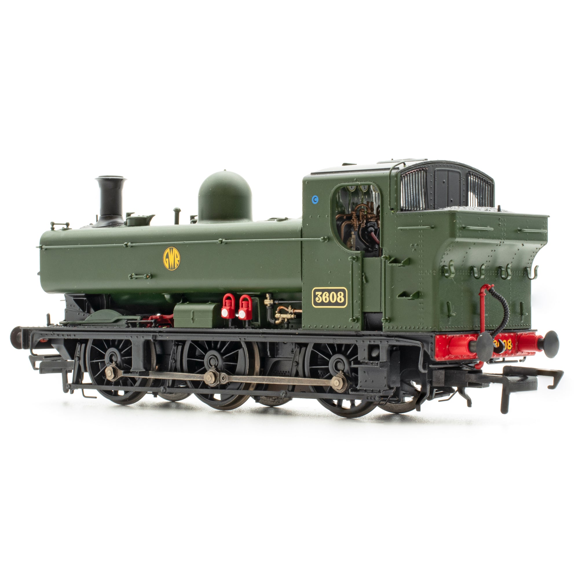 8750クラス - 3608 - GWRグリーンシャツボタン