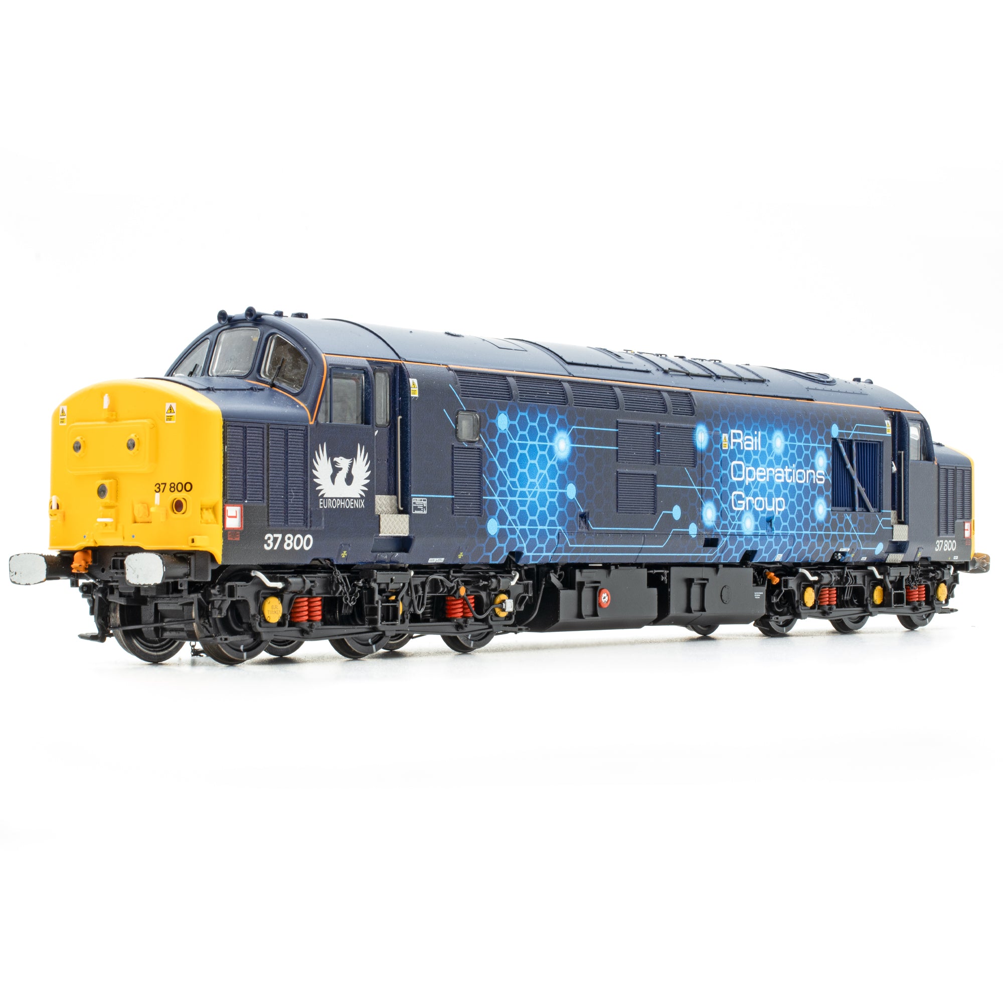 BR Classe 37 - Rail Operations Group - 37800 - Suono DCC