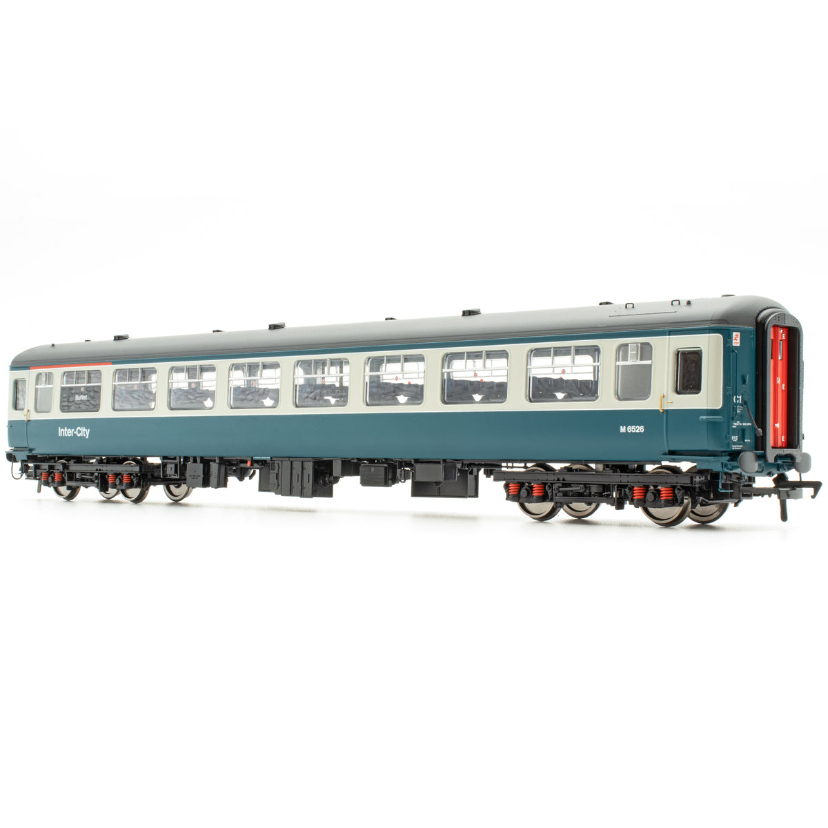 BR Mk.2c (stort toiletvindue) TSO(T) M6526 Blå/Grå med InterCity