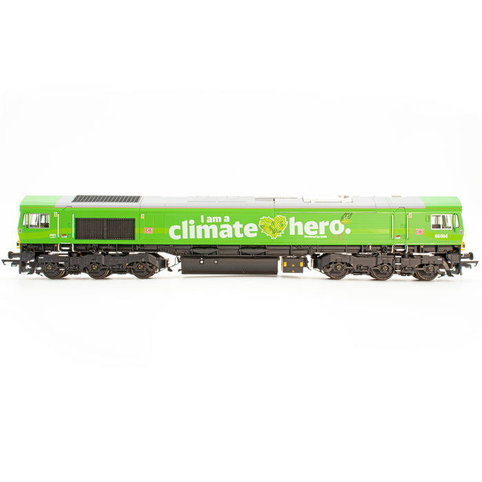 Class 66 - DB 'Climate Hero' Green - 66004