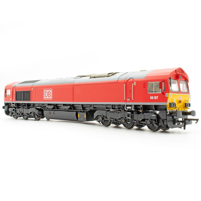 Class 66 - DB Red - 66167 - DCC Sound Fitted