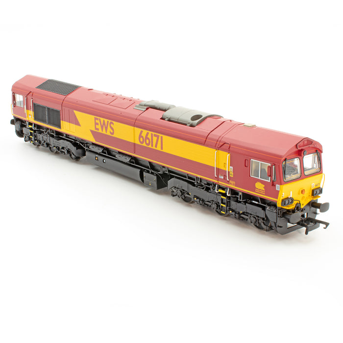 Class 66 - EWS Maroon - 66171 - DCC Sound Fitted