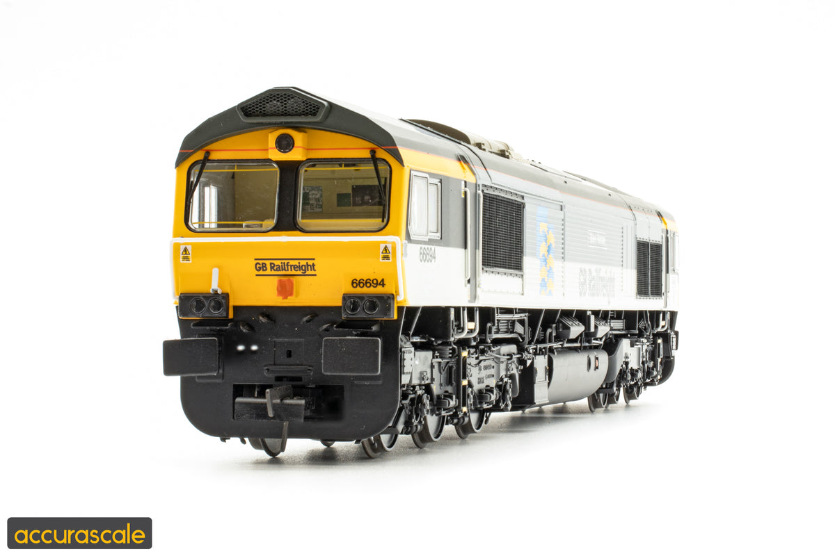 Class 66 - GBRF Triple Grey - 66694