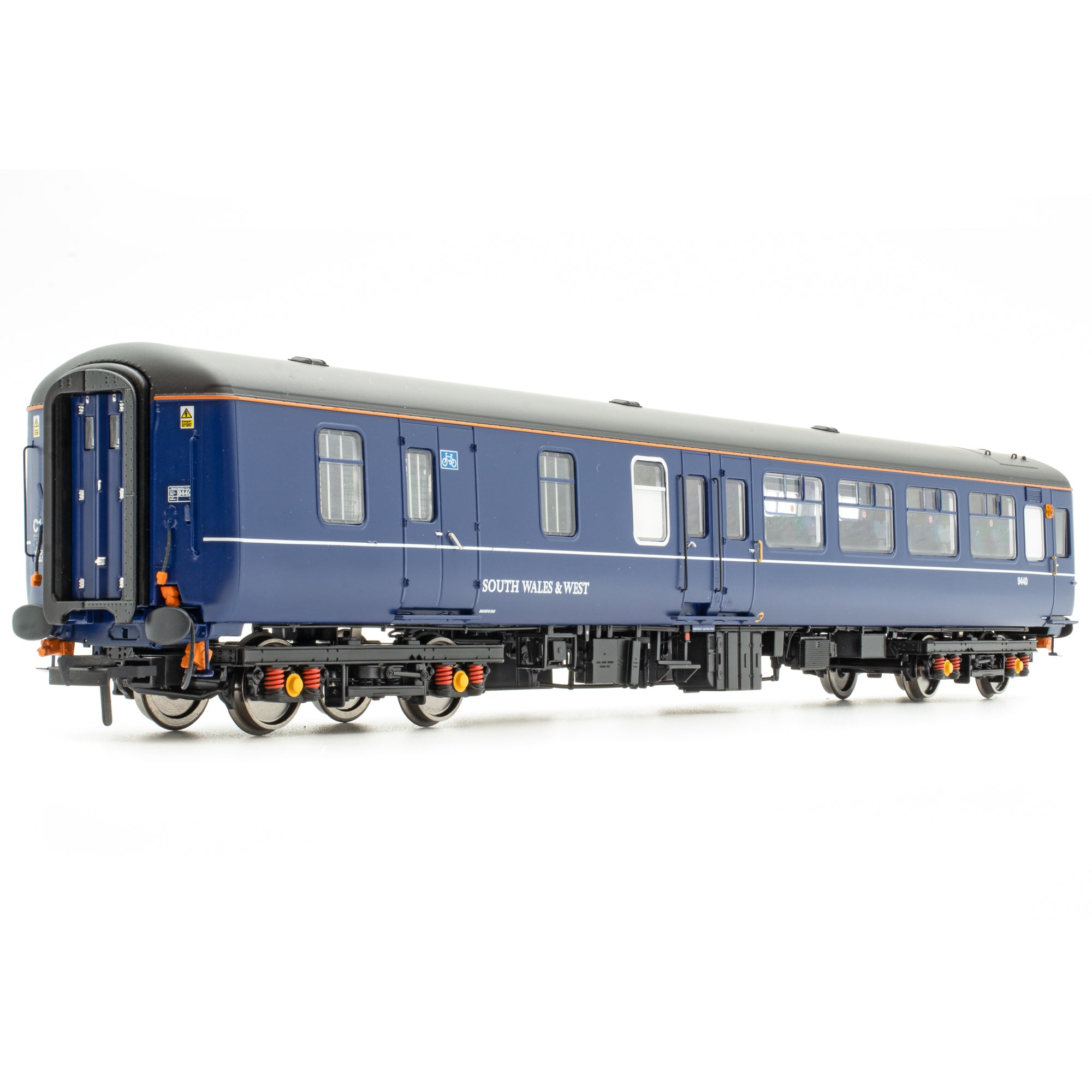 BR Mk.2c (small toilet window) BSO 9440 South Wales & West blue