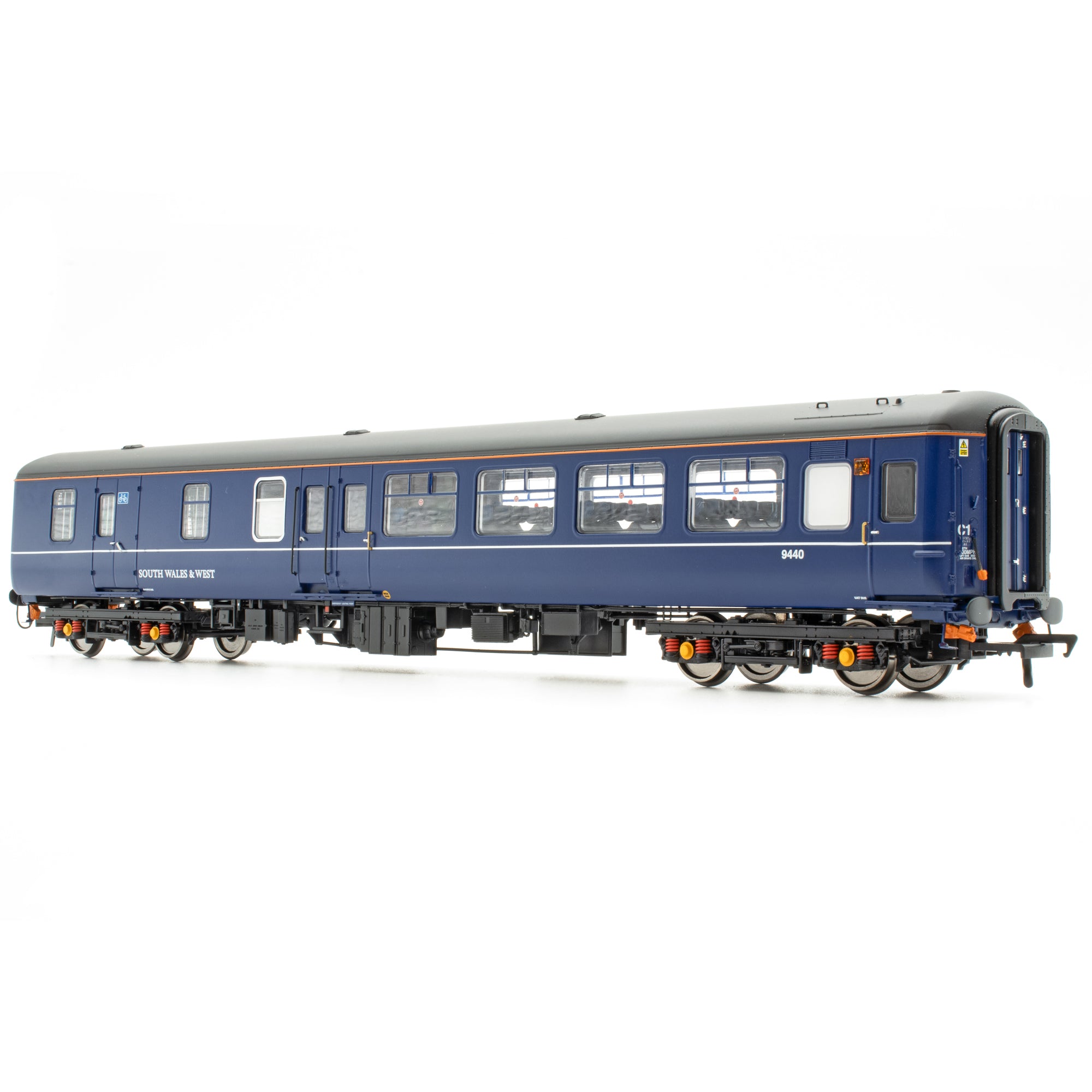 BR Mk.2c (small toilet window) BSO 9440 South Wales & West blue