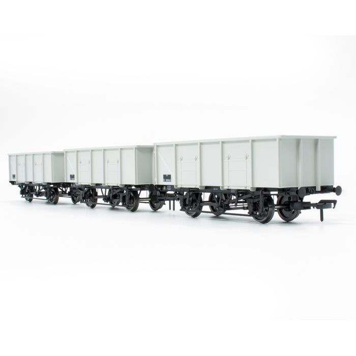 BR 21T MDO Mineral Wagon BR Grey Pre-TOPS - Pack G