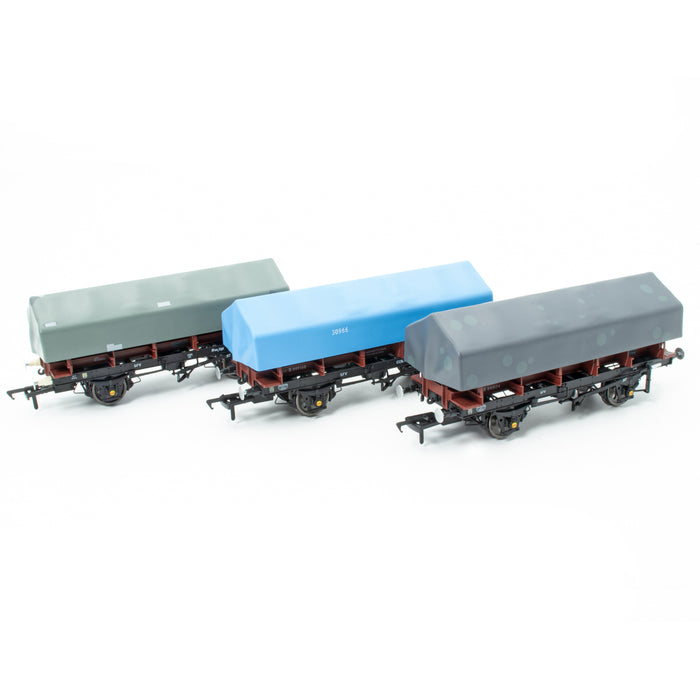 BR Coil A/SFV Steel Wagon TOPS Bauxite - Pack D