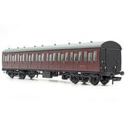 BR Mk1 57' Non-Gangway Coach - C - Plain Maroon M41000