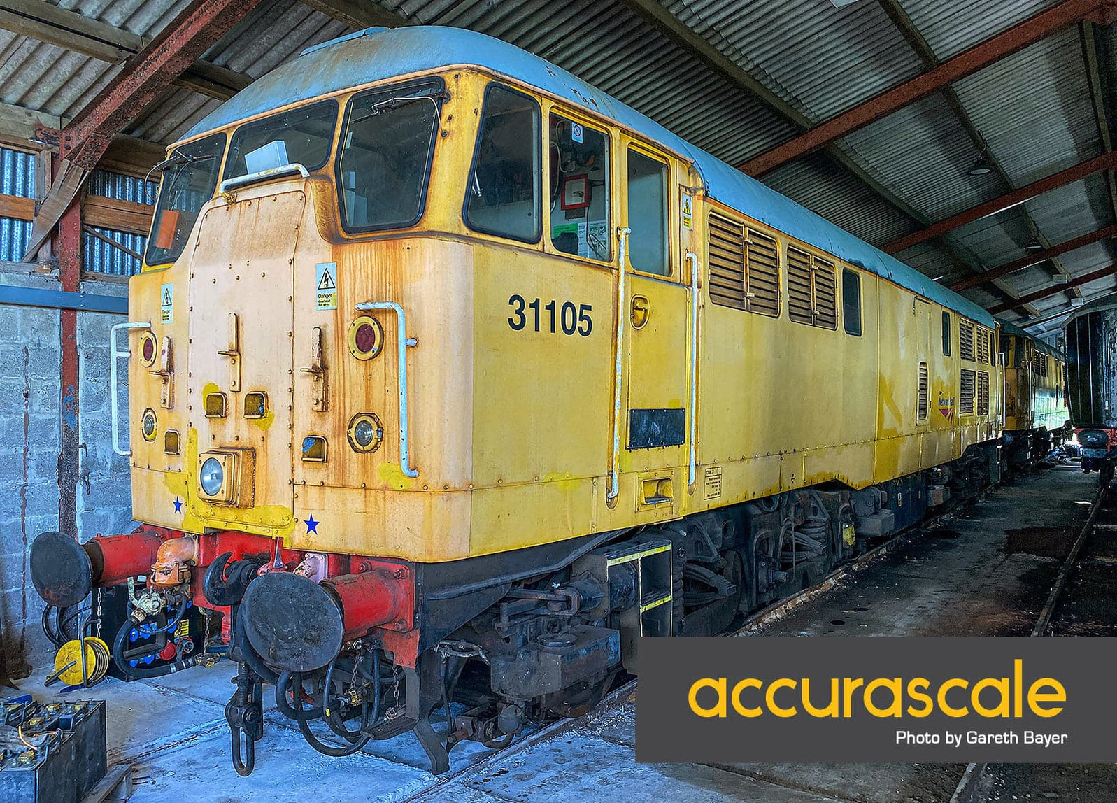 31105 - Network Rail Yellow - DCC Sound Fitted — Accurascale