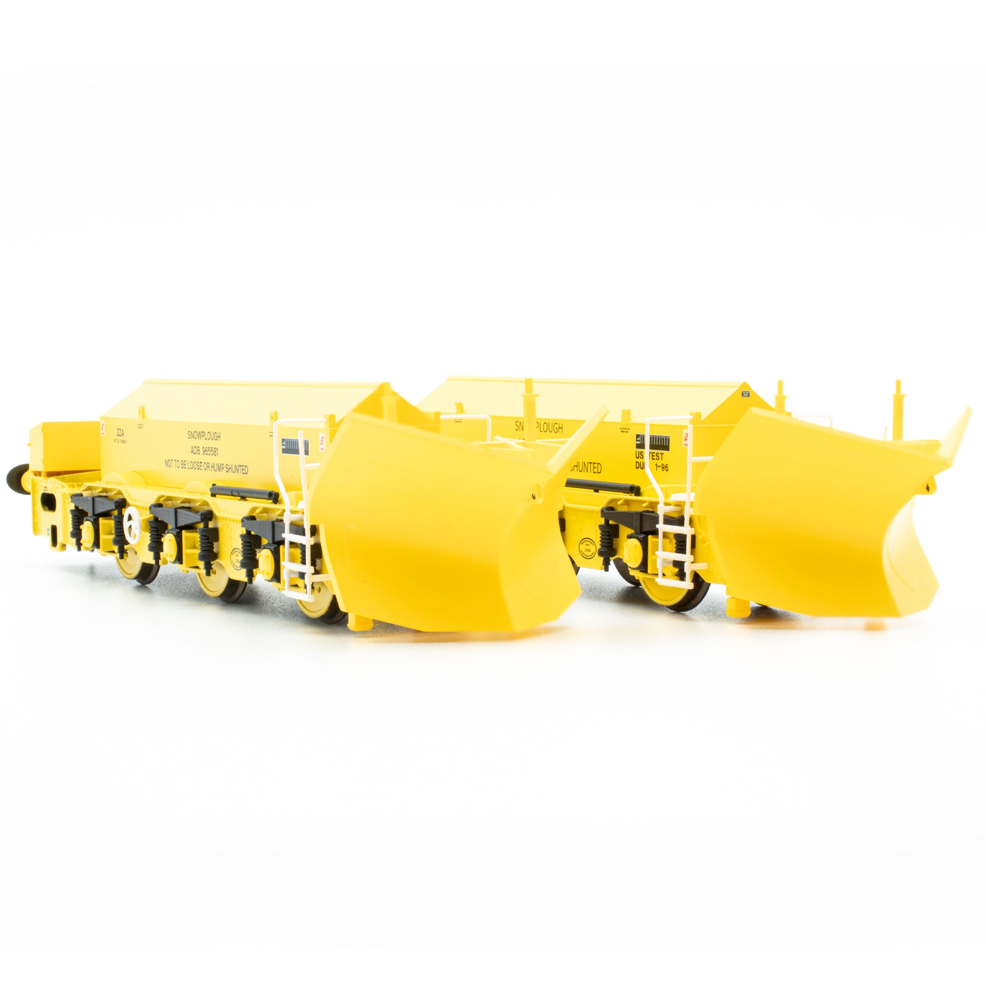 ACC3043 Beilhack Snowplough ZZA ADB966098/099 Network Rail (ex Class 45) Twin Pack main image 1