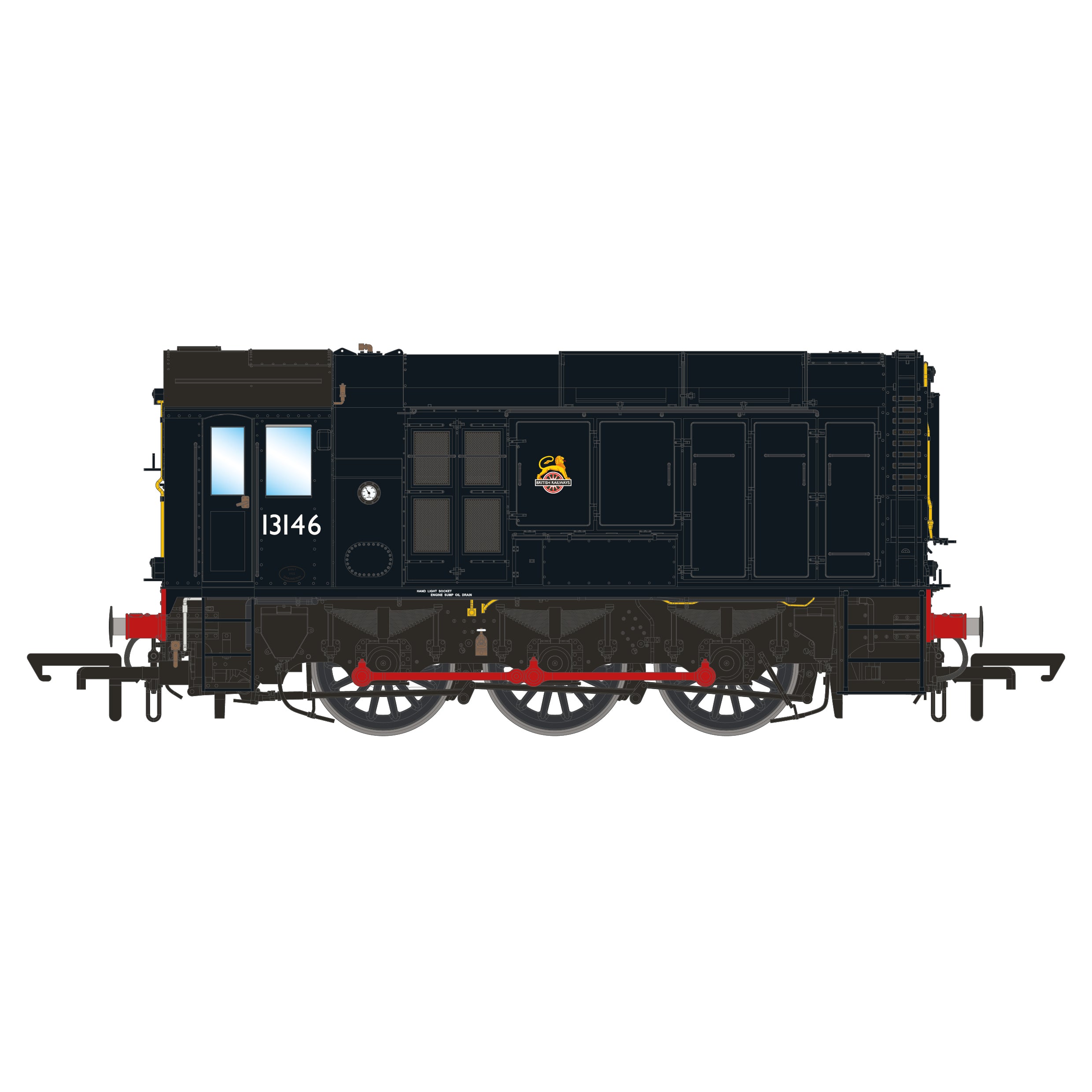 BR Class 10 - BR Black  - 13146 - DCC Sound