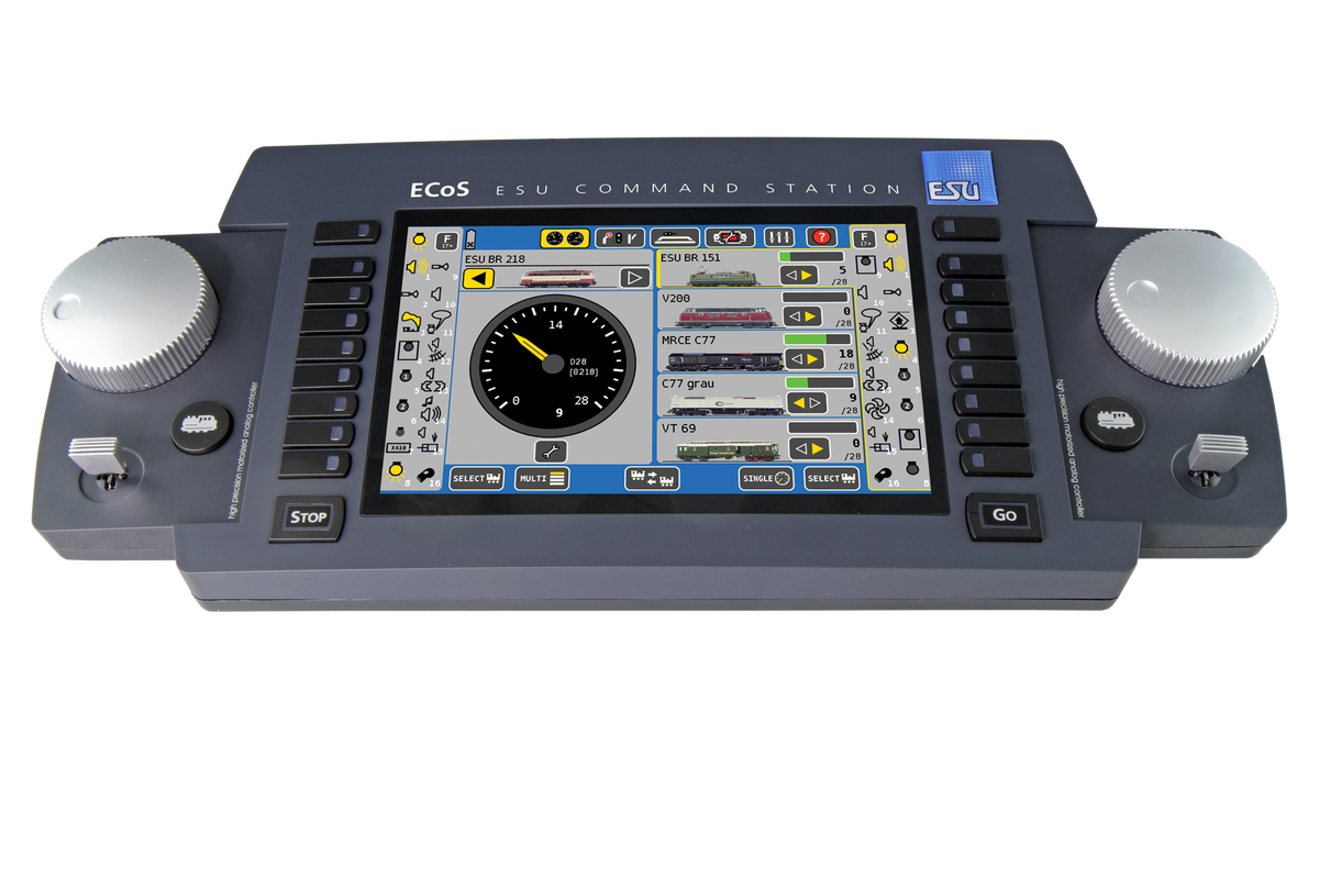 Command Launch Unit Controls ESU 50220 ECoS Command Station (6A) – Accurascale