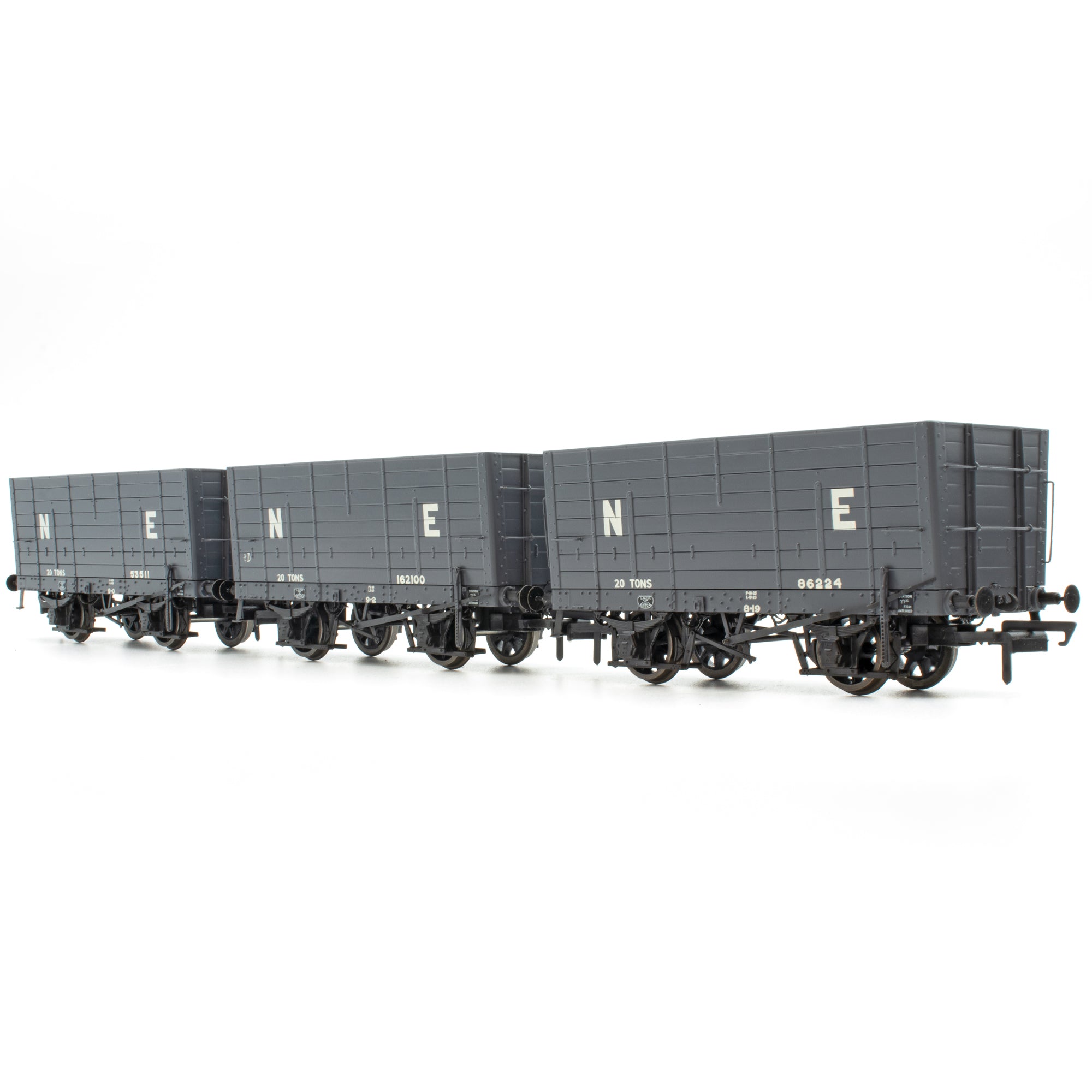 DGM 12 Hopper - LNER Grey - Triple Pack