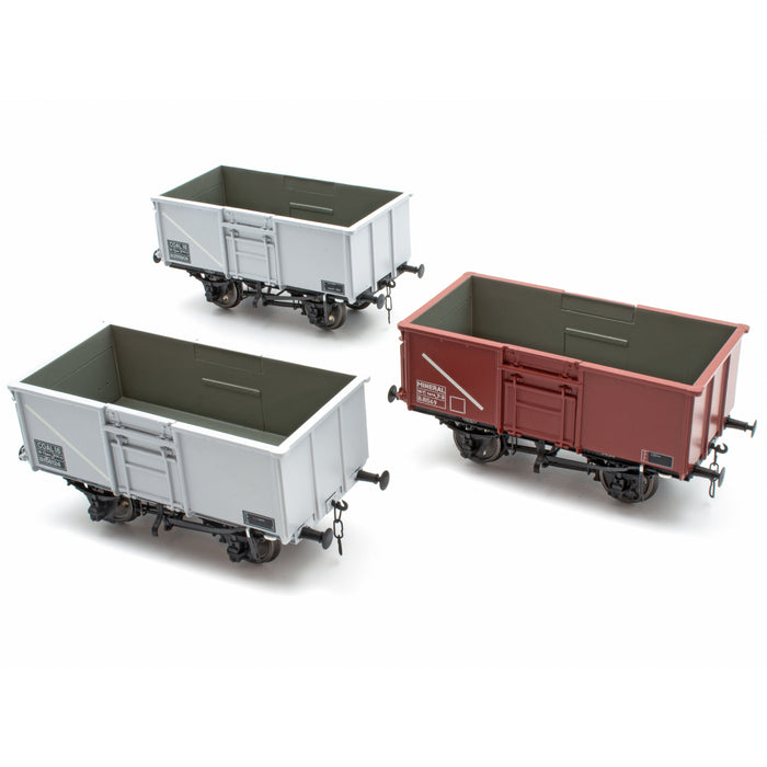 BR 16T Mineral - 1/108 - BR Freight Grey (Pre-TOPS COAL 16) - Pack D