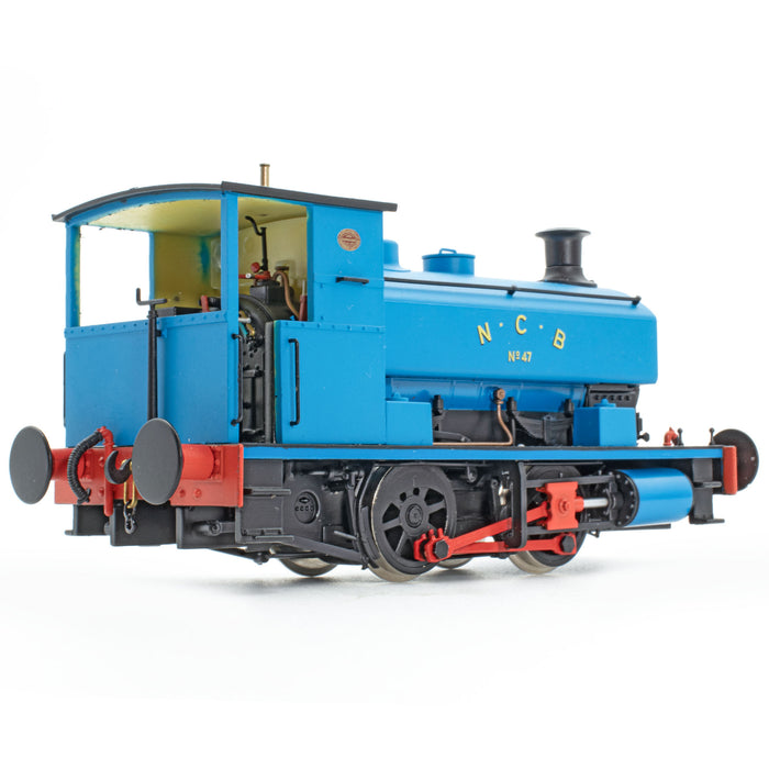 Andrew Barclay 0-4-0ST 14" 47 in NCB blue