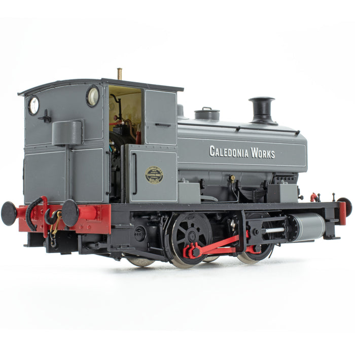Andrew Barclay 0-4-0ST 14" in Caledonia Works lined grey - unnumbered