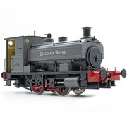Andrew Barclay 0-4-0ST 14" στο Caledonia Works με γκρι επένδυση - χωρίς αριθμό