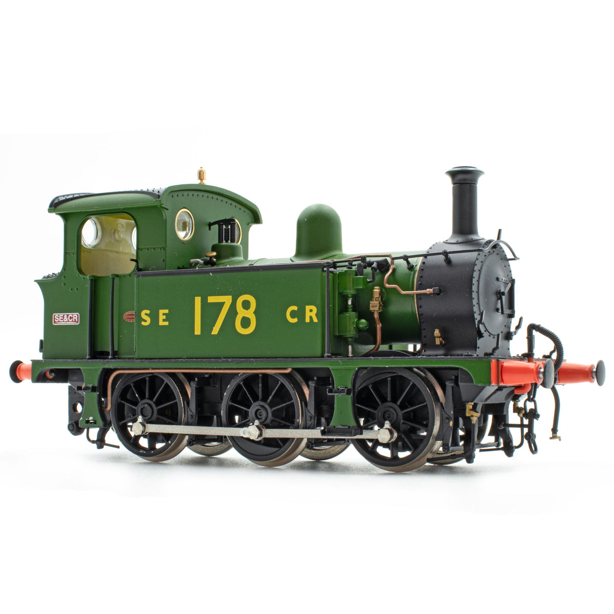 Sec R Class Drawing SECR P Class 0-6-0T 178 in SECR 'Goods' unlined green — Accurascale