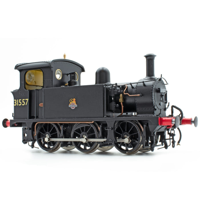 SECR P Class 0-6-0T 31557 in BR black with early emblem