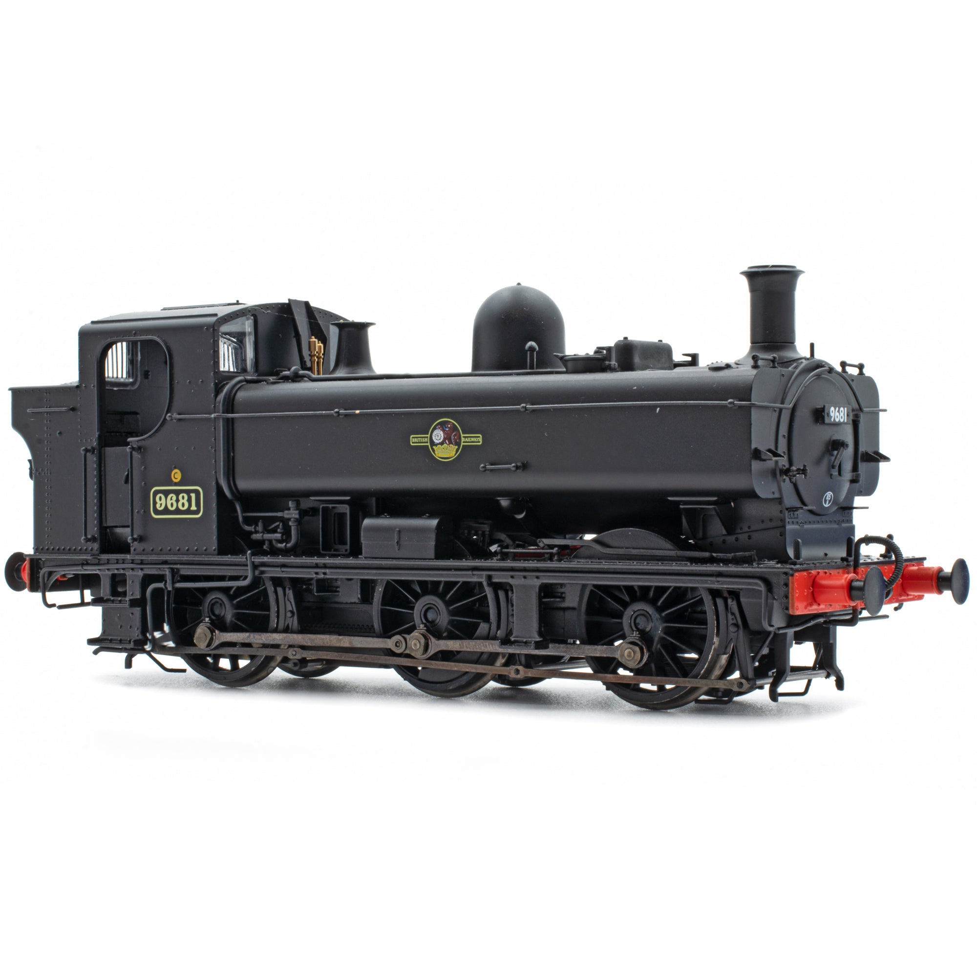 8750 Class - 9681 - Late Crest Black – Accurascale