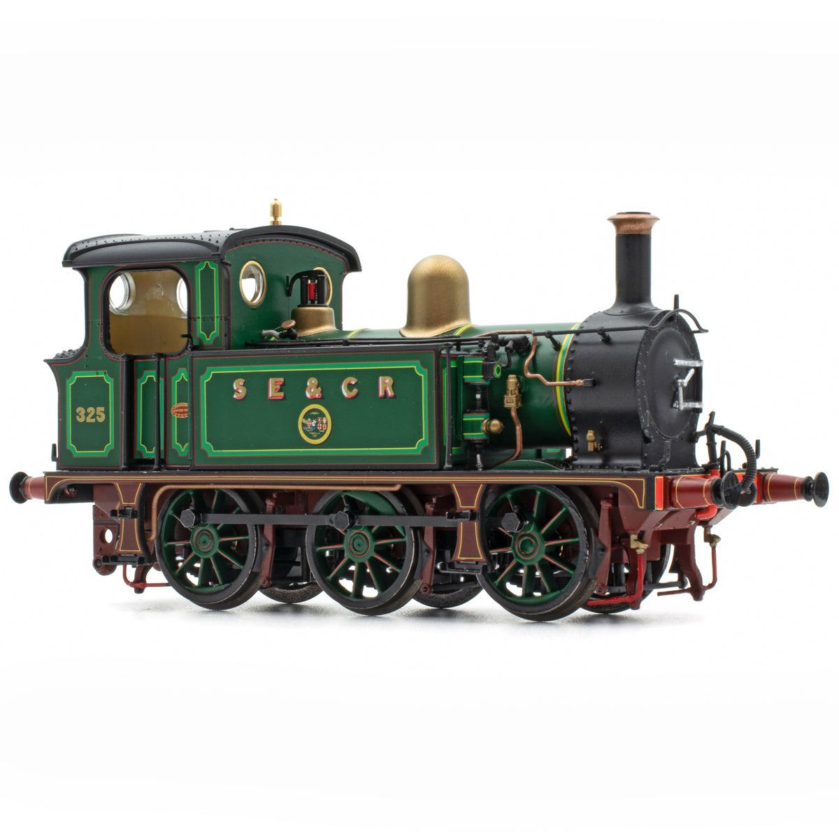 Secr R Class Clase SECR P 0-6-0T 325 en SECR rayado verde – Accurascale