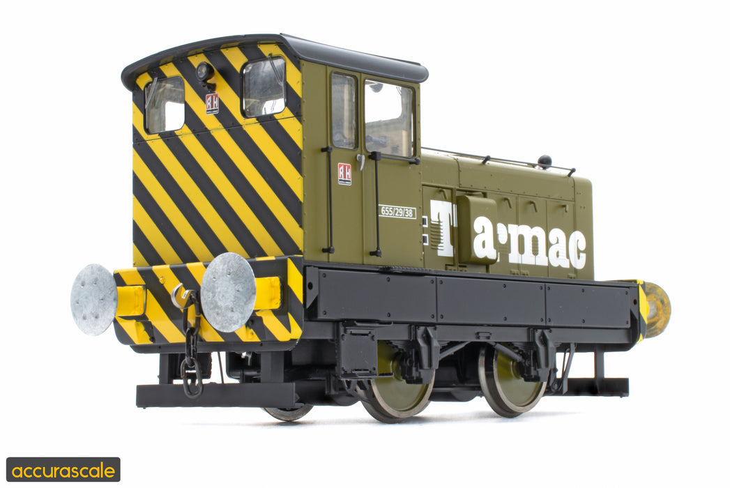 518494/1967 - Tarmac Roadstone No. 655/29/38 - Tarmac Yellow Olive - DCC Sound Fitted