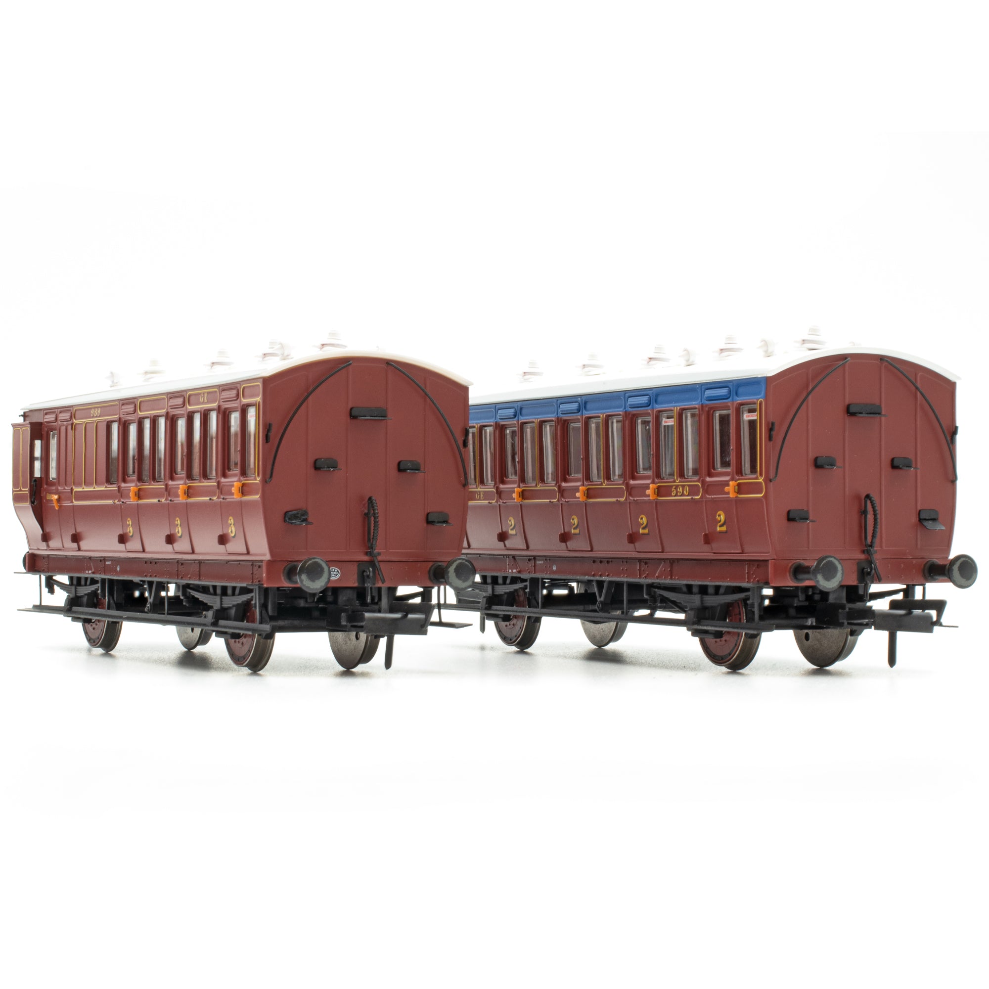 Genesis 4w - Great Eastern Railway (Jazz) Crimson Lake - Twin Pack C