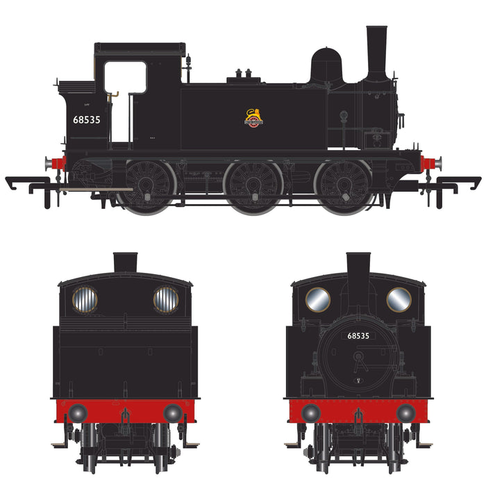 68535 - BR J67 - Plain Black, with Early Emblem