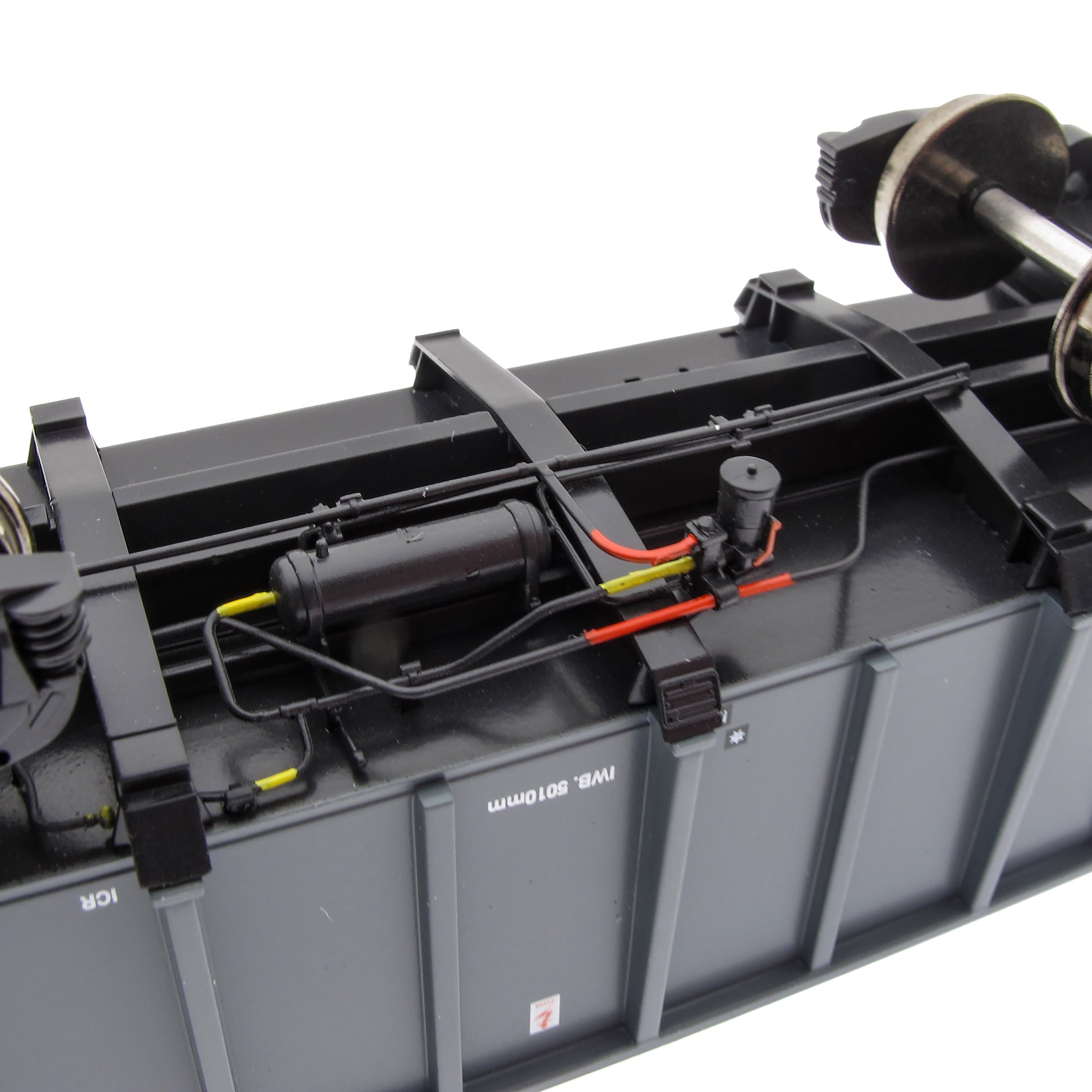 Pecyn PTA/JTA+JUA Bogie Tippler - Dur Prydeinig Llwyd ac Oren (Allan)