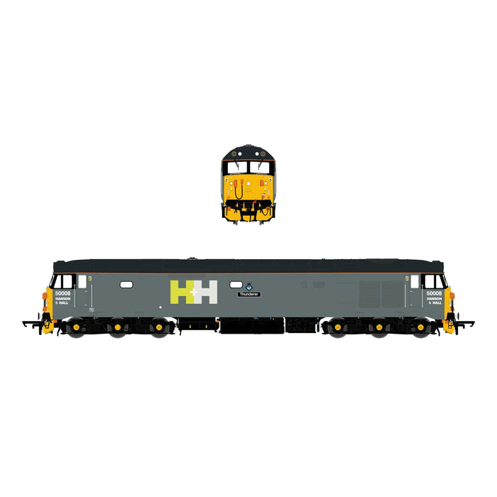BR Class 50 - Hanson+Hall/Rail Adventure - 50008 'Thunderer' - DCC Sound Fitted