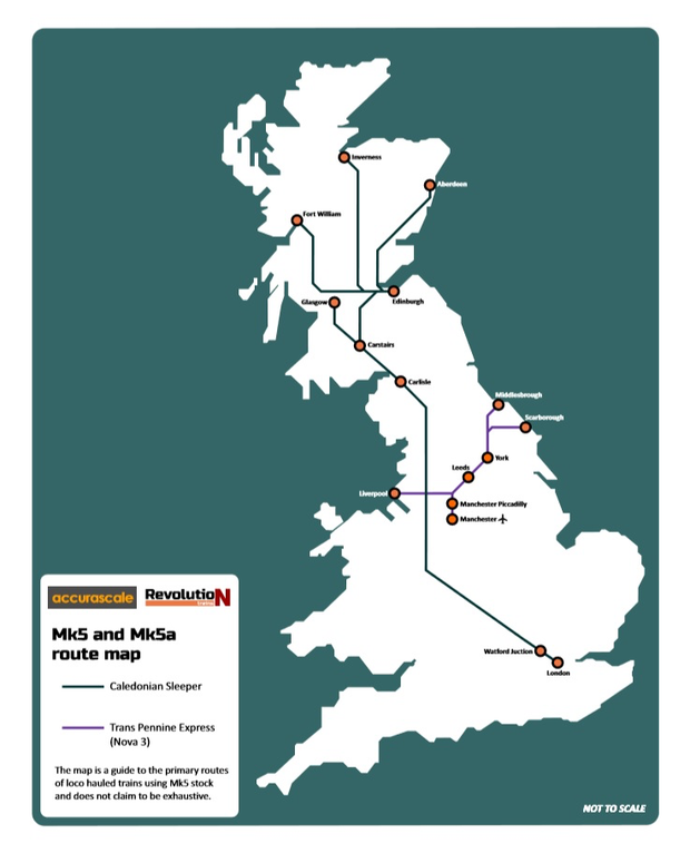 Caledonian Sleeper Mk5 - Highlander Pack 4 - Inverness – Accurascale