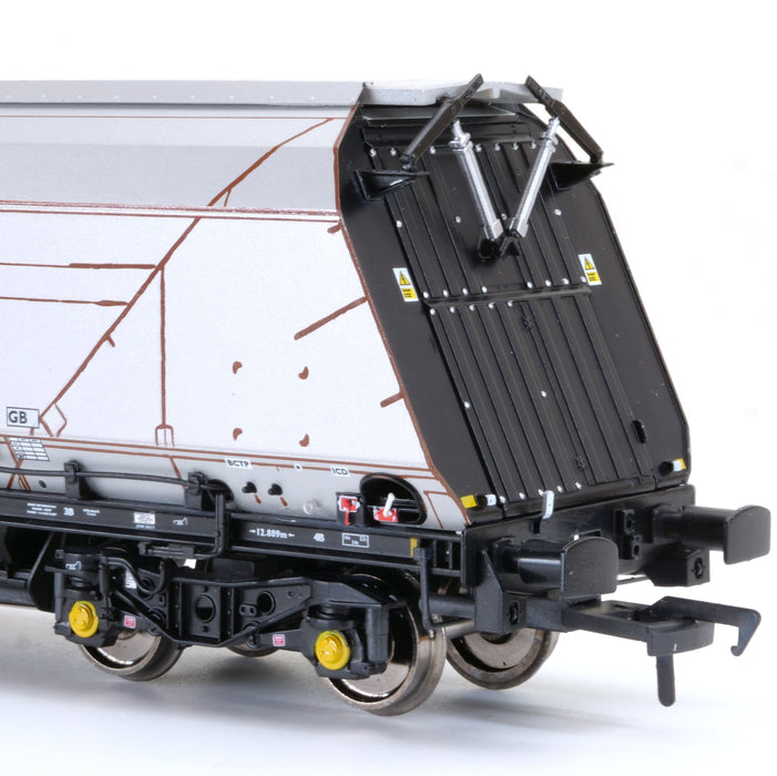 IIA Biomass Bogie Hopper Wagon - GBRf / VTG - Pack 4