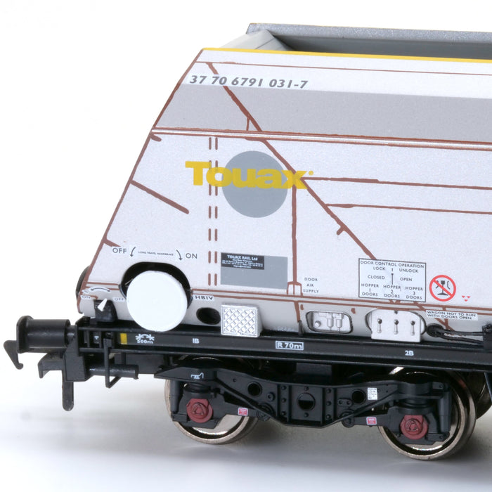 HYA Bogie Hopper Wagon - Unpainted Touax - Pack 1