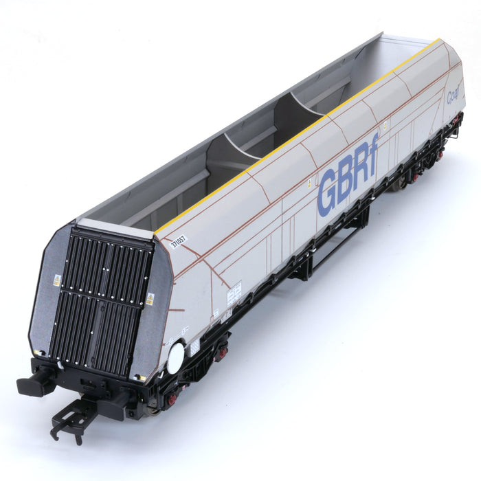 HYA Bogie Hopper Wagon - GBRf Coal Branding - Pack 2