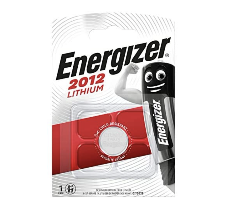 Energizer Lithium Battery CR2012 2012 3V